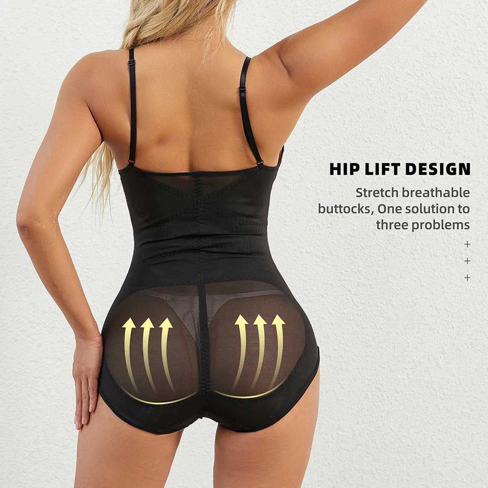 Womens shapewear cross compression abs shapewear underwear weight loss shapewear top deep V full shapewear abdominal controlXJ250304