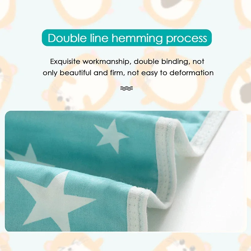 Washable Guinea Pig Rabbit Cage Diaper Mat Absorbent Waterproof Hamster Bedding Mat Cage Pee Pad for Small Cat Dog Mat Cover