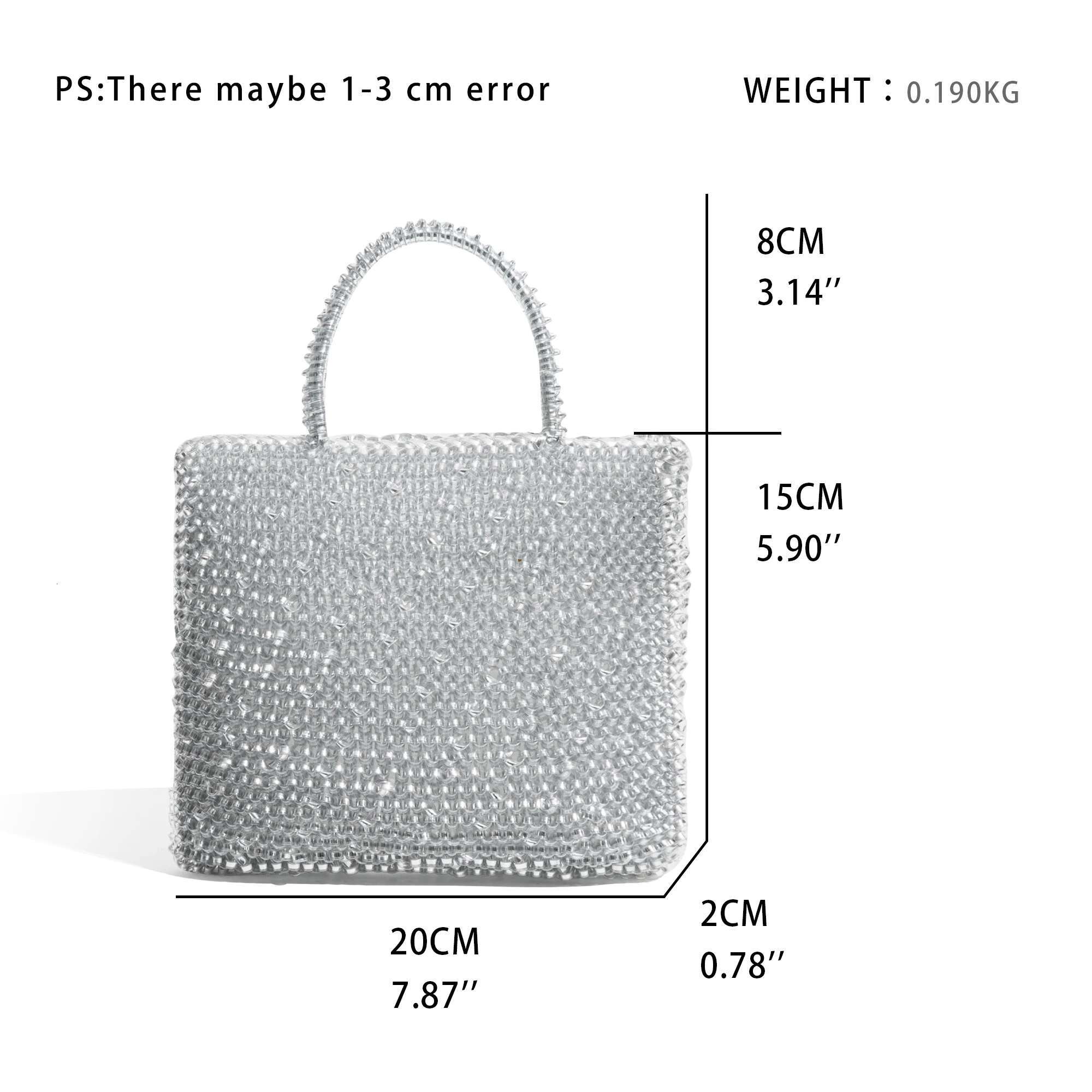 Designer MABULA PVC Fashion Square Party Tote Handbag For Women Brand Design Solid Color Ladies Daily Shopping Pouch Phone Purse