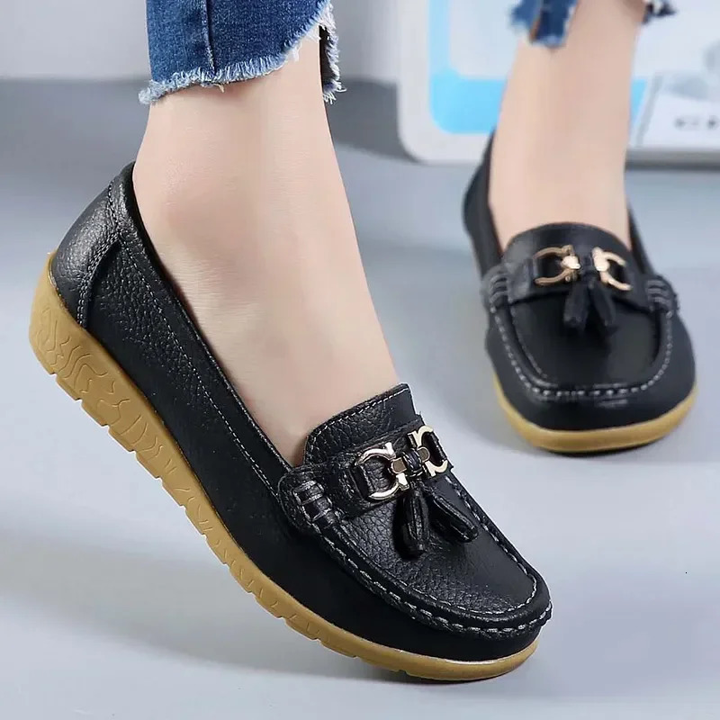 Womens shoes slide on ballet flats womens Moccasins casual sports Zapatos Mujer 250303
