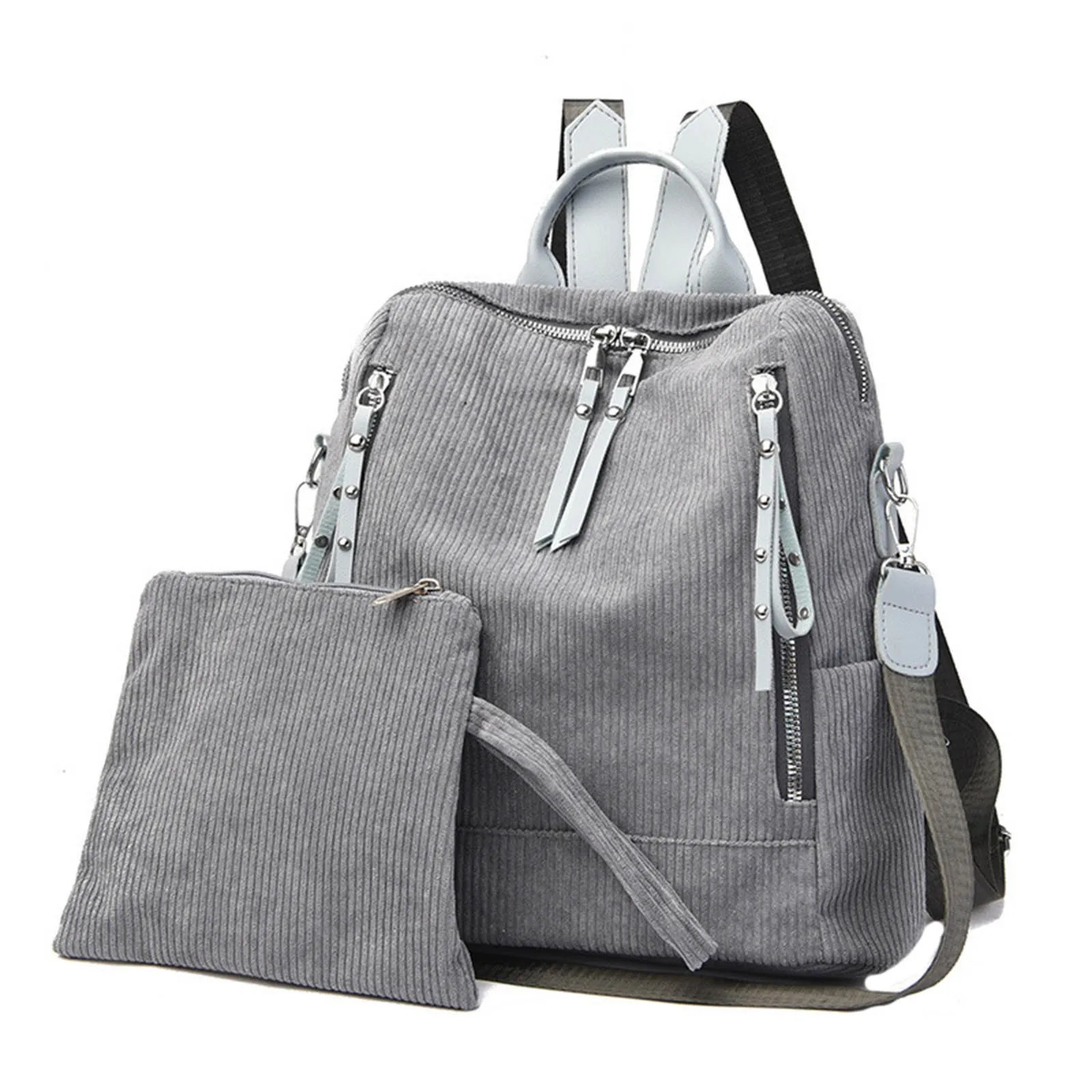 Ship from US Carrying Bag College Style Student Outfit Book Backpack Outdoor Harajuku Chic Fashion Retro Unisex High Street 250304FBB