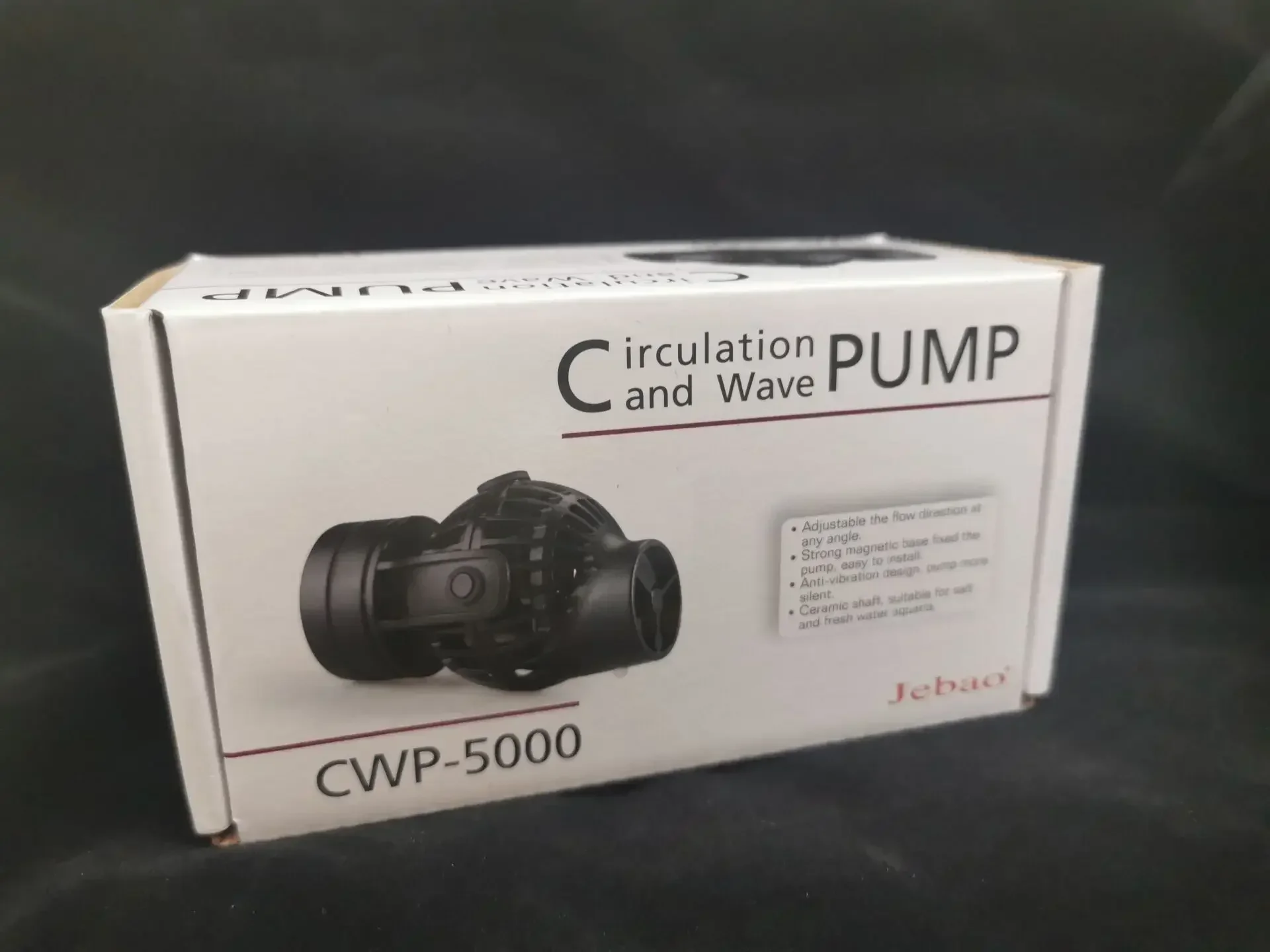 Jebao Circulation Aquarium Fish Tank Marine Wave Pump 220v 50hz Wavemaker CWP-5000 New 500-5000L/H