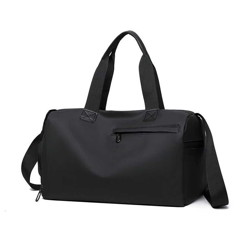 High end large capacity handbag foldable travel bag mens portable oversized fitness bag lightweight travel bag Y250304