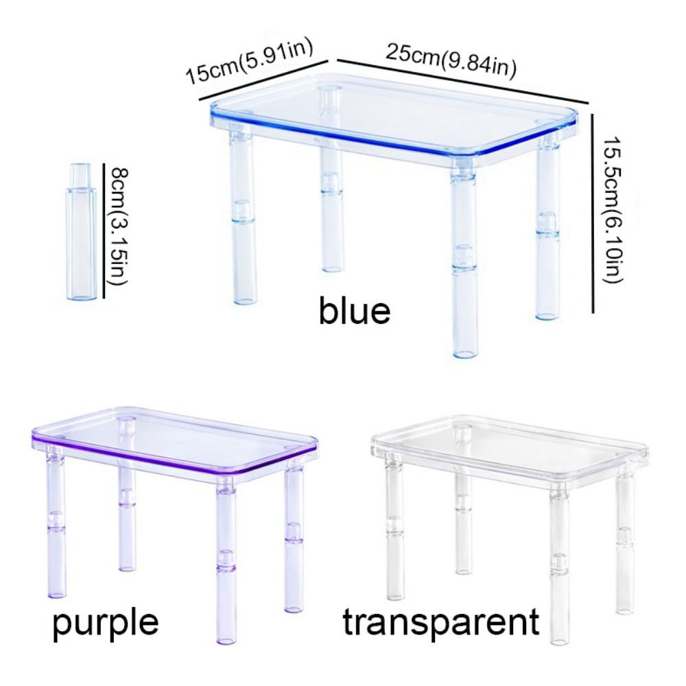 Hamster Platform Transparent Detachable Reptile Animal Landscaping Platform Entertaining Sturdy Pets Climbing Toy Pet Supplies