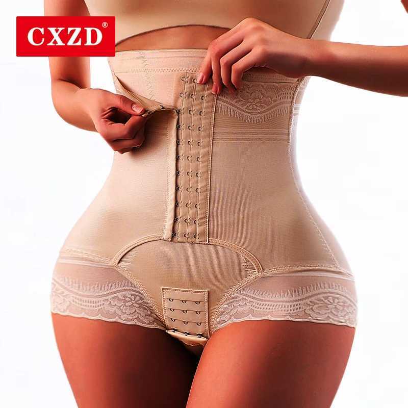 CXZD Women Body Shaper Tummy Control Panties High Waist Trimmer Postpartum Girdle Slimming Underwear Slimmer Shapewear CincherXJ250304