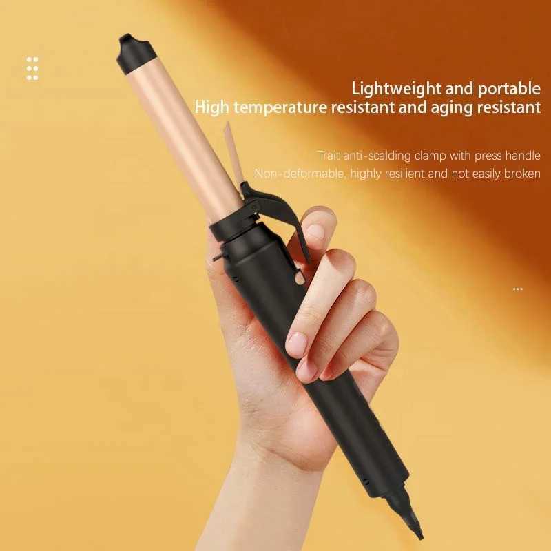 Curling Irons 2024 New Upgraded Automatic Hair Curler Protect Hair Double Layer Heat Shield Smart Anti-Scald Automatic Curling Iron z250304