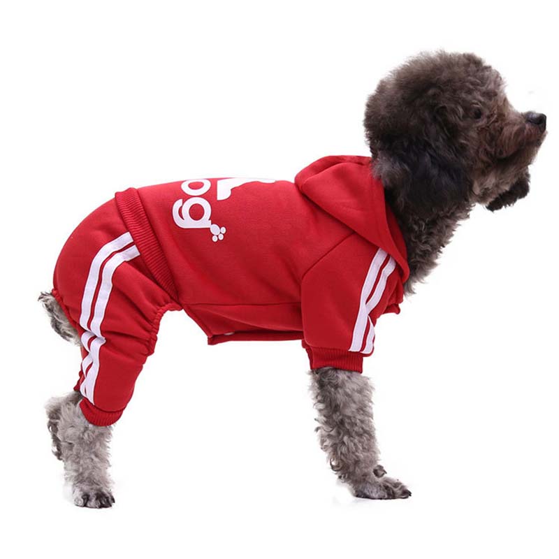 Hoodies Jumpsuit Warm Sweatshirt for Small Medium Large Jacket Clothing Pet Costume Dogs Clothes