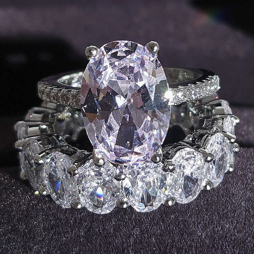 Couple Rings Cai Bao Su Trap Ring Wedding Ring Female Combination Ring High Grade Emerald H25303