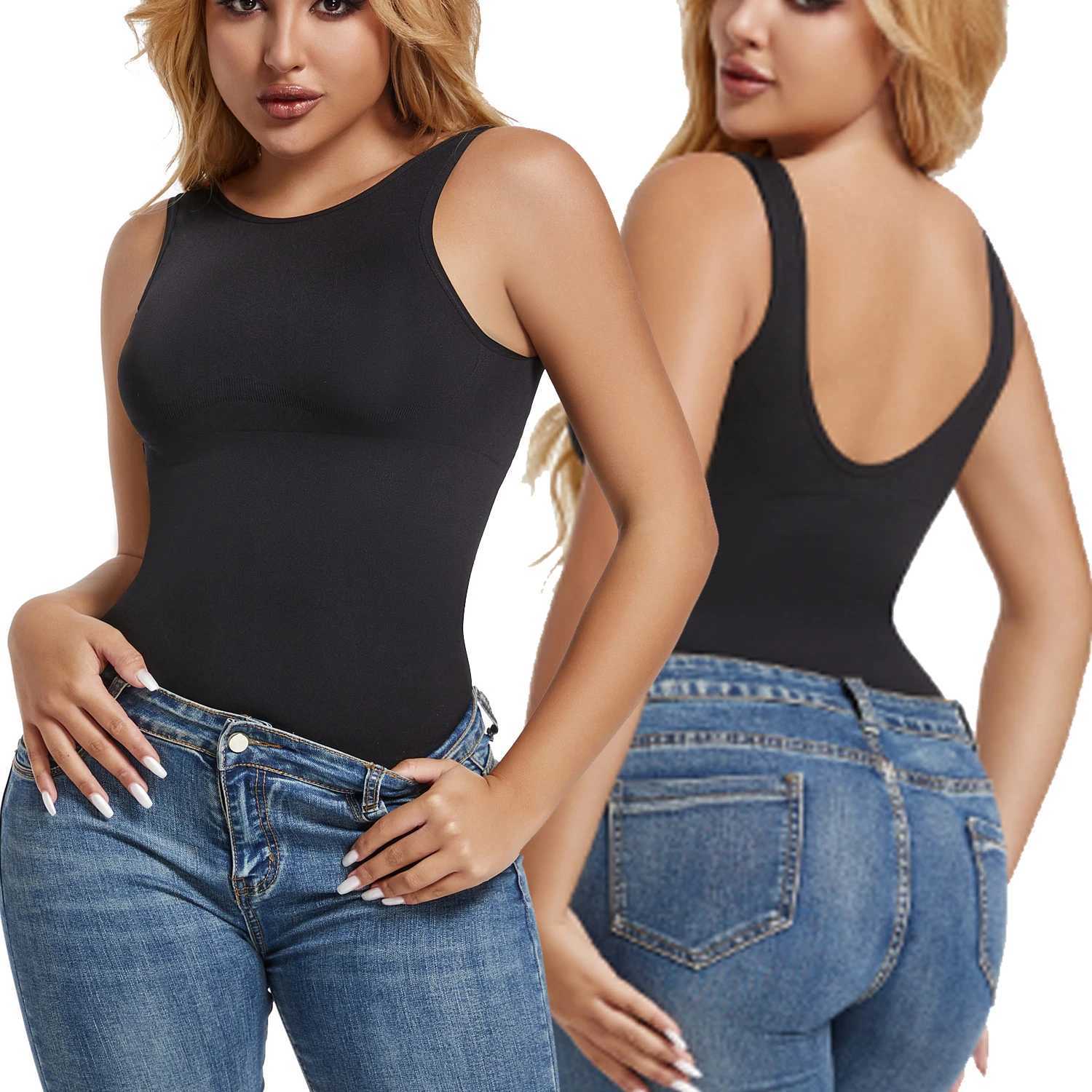 New Thong Shapewear Tummy Control Womens Sexy Backless Bodysuit Slimming Waist Push Up Breast Smooth Body Fe UnderwearXJ250304