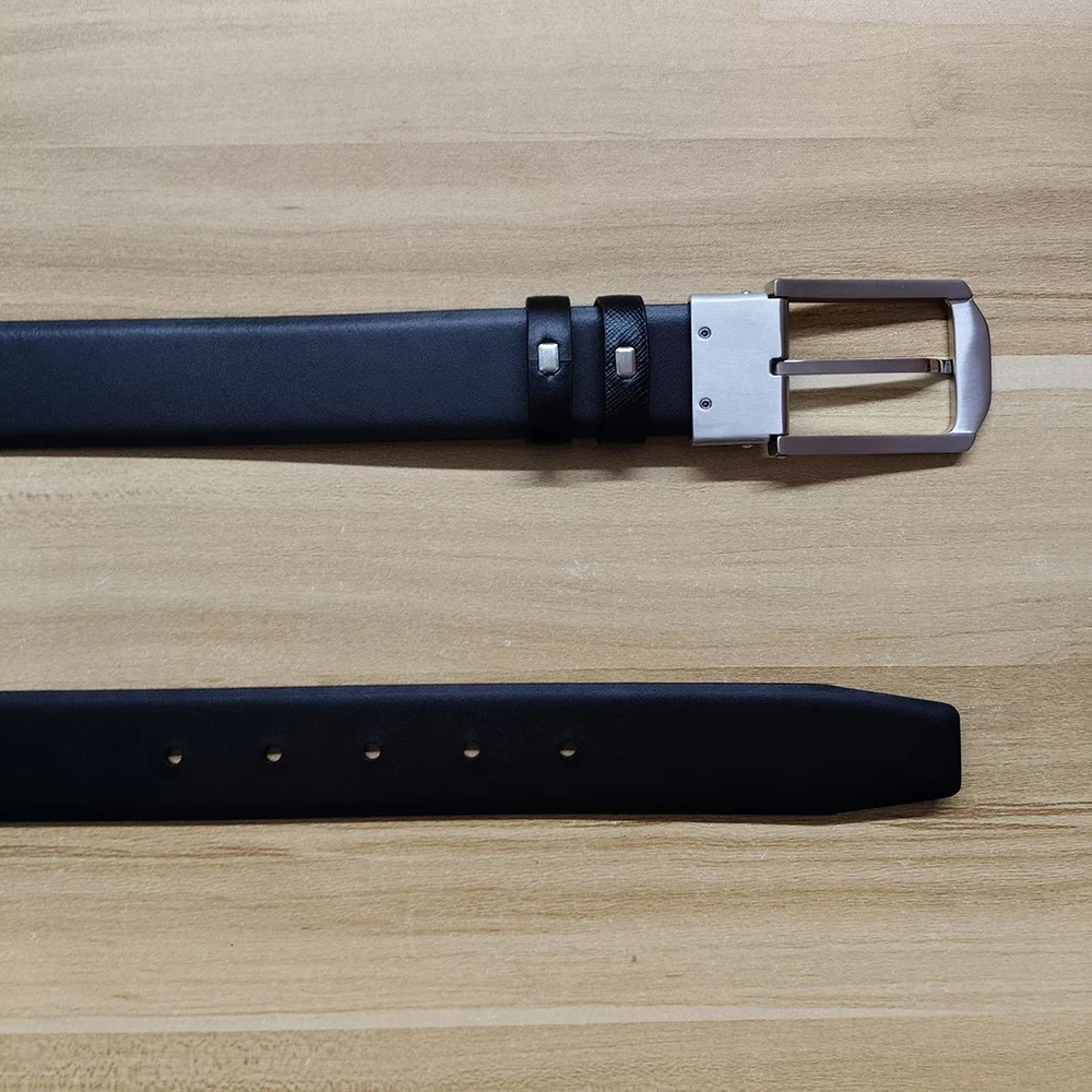 Fashion Top Business Belt Men High Quality Real Leather 3.5 cm Reversible Belts for Women Waist 250227