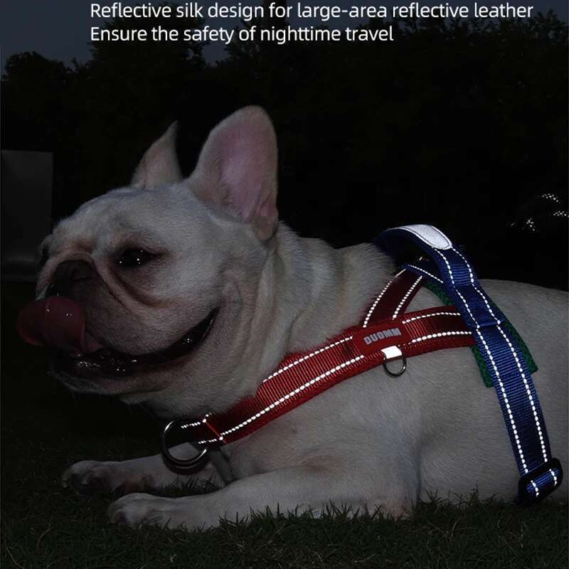 DHpet Harness Saddle-type Pet Chest Strap for Small Medium Large Harnesses Puppy Collar Outdoor Walking Dogs Supplies