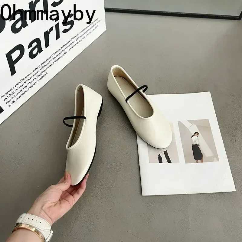 Designers Wan Flats Shoes From Shallow Slip Wen Soft Sole Ballet Shoes Ladies Casual Outdoor Ballerina Shoe Y250303