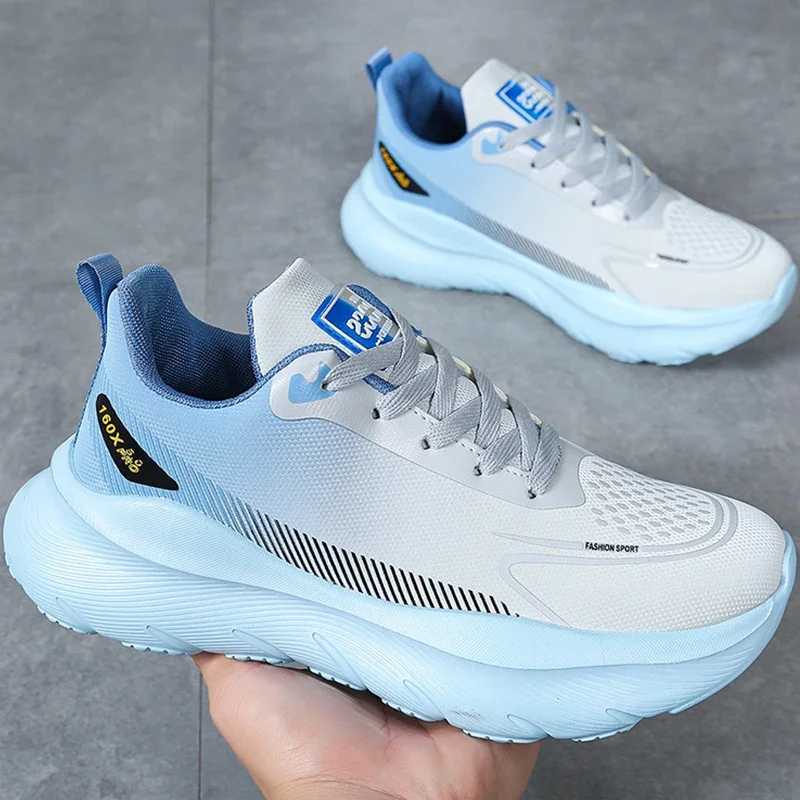 Running Shoes Men Autumn New Fashion Casual Non Slip Walking Height Increasing Breathable Outdoor Sports Sneakers for MenC250304
