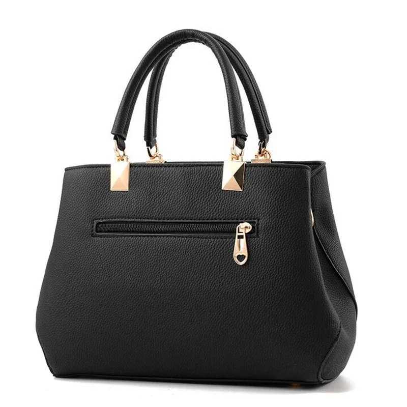 Elegant Women Messenger Bags With Flower Pendant Office Ladies Totes Pure Handbag For Female Crossbody Shoulder Bags Z250303