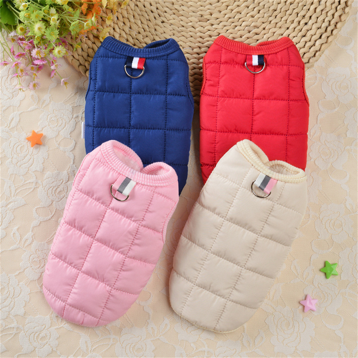 Clothes For Small Dogs Outfit Vest Warm Dog Clothes for Small Dogs Winter Windproof Pets Dog Jacket Coat Ropa Perro