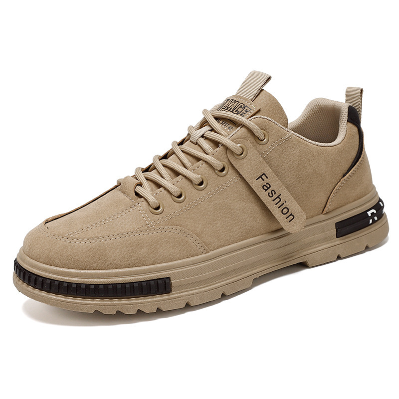 Spring New Designer Shoes Breathable Casual Labor Protection Men's Construction Site Outdoor Multi Functional Anti Slip Sports Fashion Board Shoe