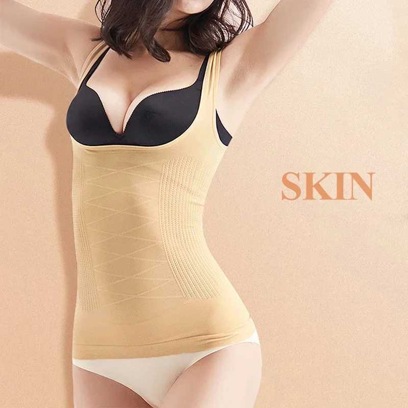 Women Slimming Vest Shaper Slimming Tummy Control Tank Top Vest Bodysuits Shapewear Tummy Waist Corset Girdle Body ShaperXJ250304