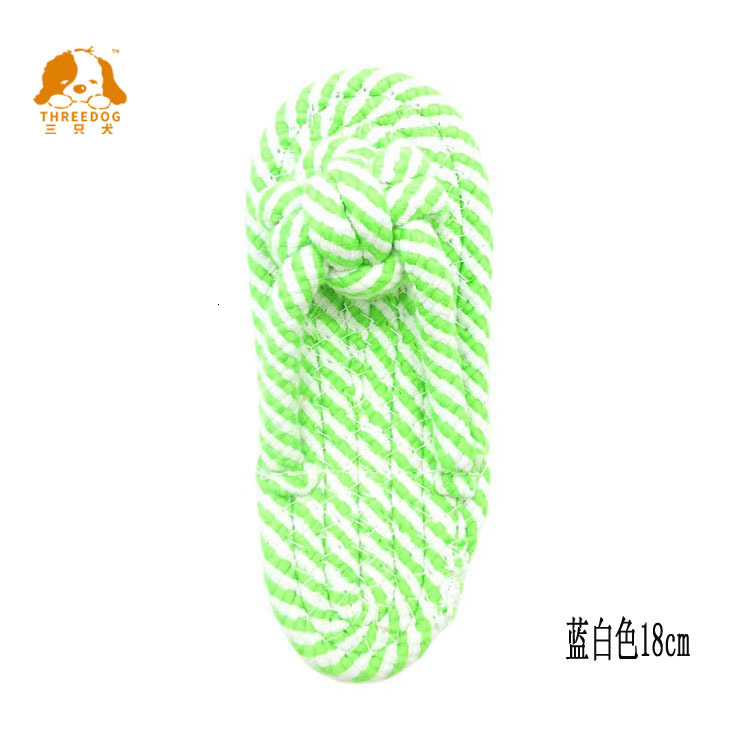 Pet Relieve Boredom Slippers Cotton Rope Small Dog Indoor Molar Cleaning Chew Toys Mix 10pcs Wholesale