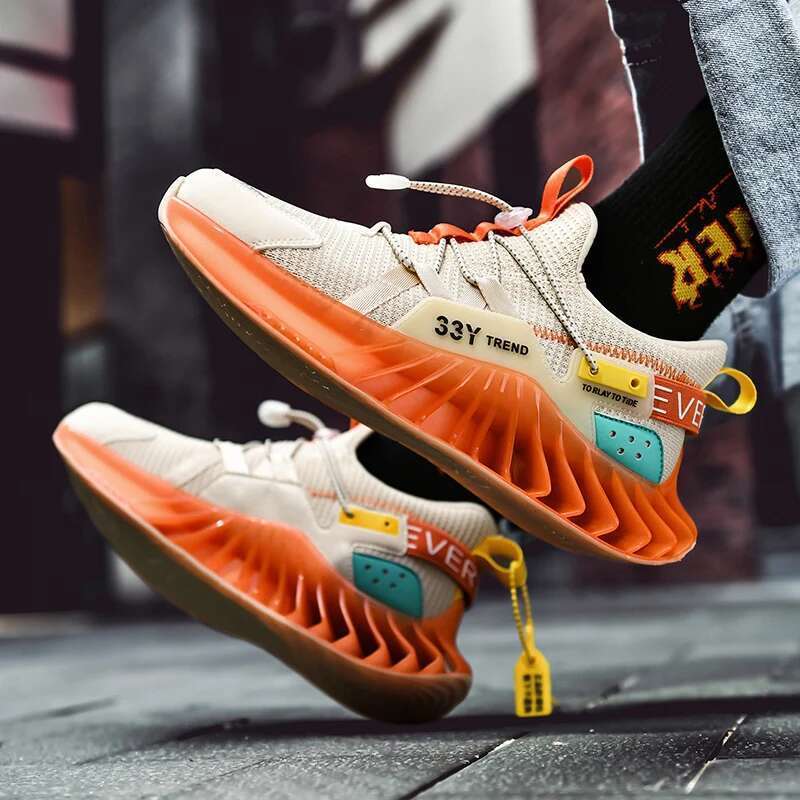 2025 Men Sneakers Male tennis shoes Trainer Race Breathable fashion loafers running Shoes for men