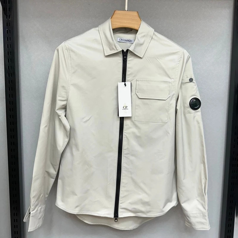 LUZHEN Sexless Shirt Jacket Long Sleeve Thin Handsome Stylish In Versatile Coats Spring Simplicity Clothes LZ7806 250304