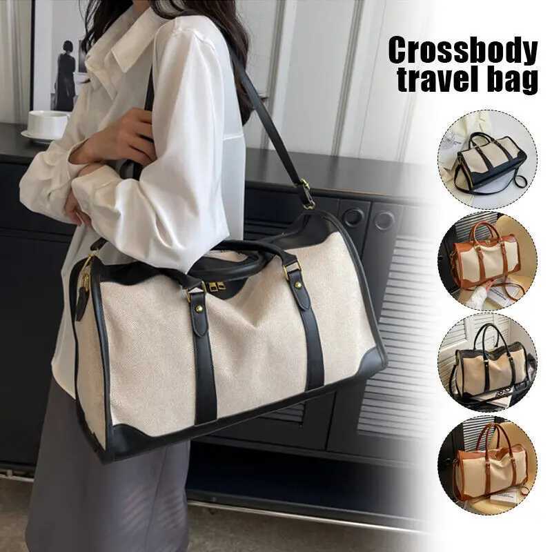 Single Shoulder Crossbody Bag Fashion Large Capacity Travel Luggage Bag Fitness Sports Bags Y250304