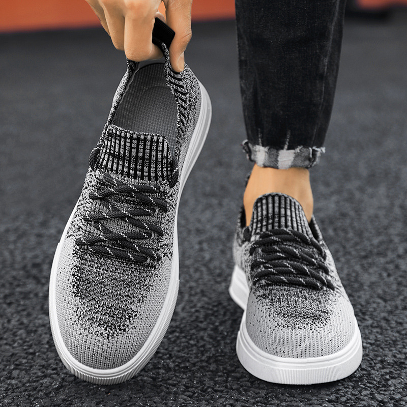 Spring New Breathable High Top Men's Designer Shoes Multifunctional And Personalized Whiteboard Shoes Thick Soled Sports And Leisure Board Shoes 