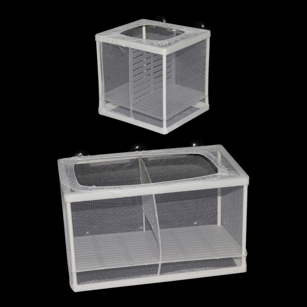 1 Pcs New Fish Breeding Incubator Net Hanging Fish Hatchery Isolation Box For Aquarium Accessory