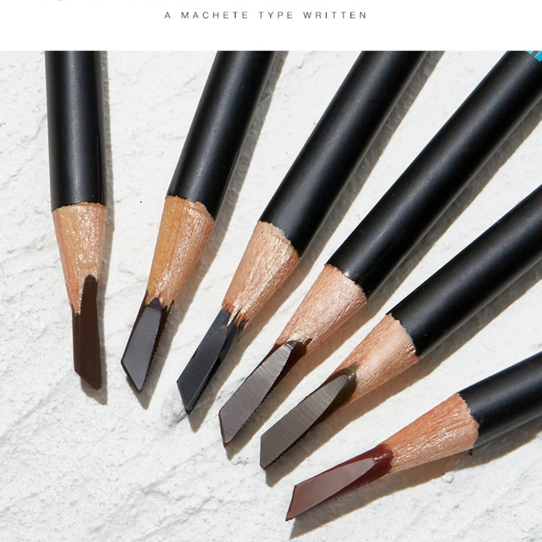 High quality eyebrow pencil hard core waterproof sweat resistant long-lasting non dizzy natural line eyebrow makeup n 250222