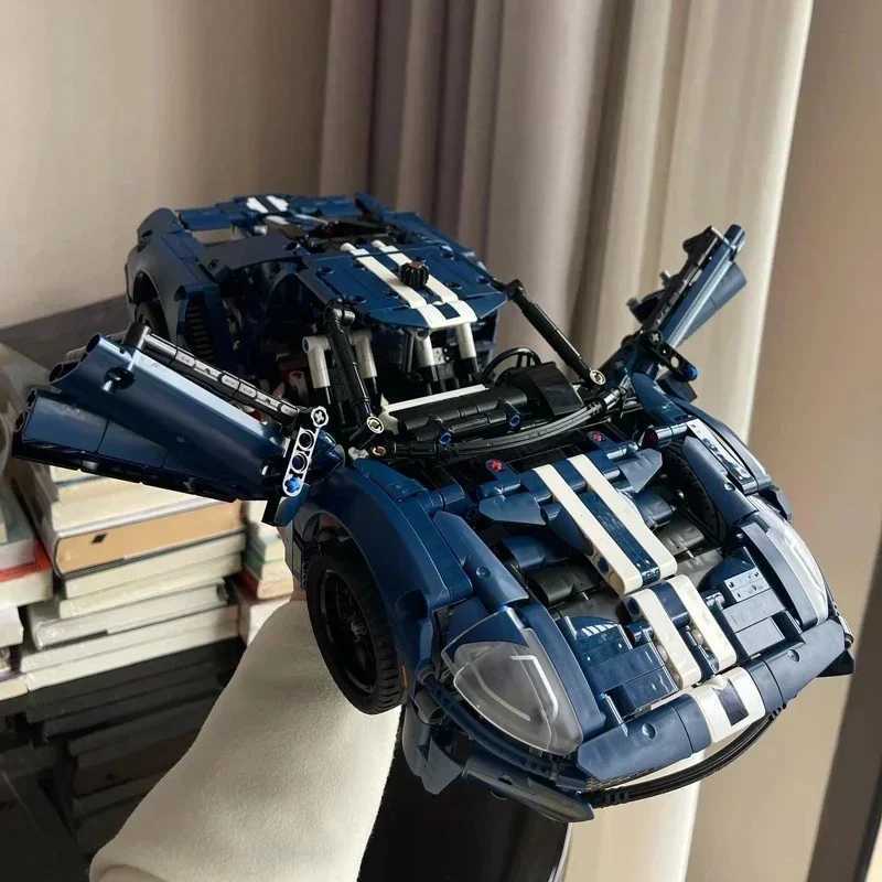GT 42154 Technical 1486PCS 1 12 Building Blocks City Super Speed Race Car Assembly Model Set Vehicle DIY Assembly Toy Kids GiftsT250304