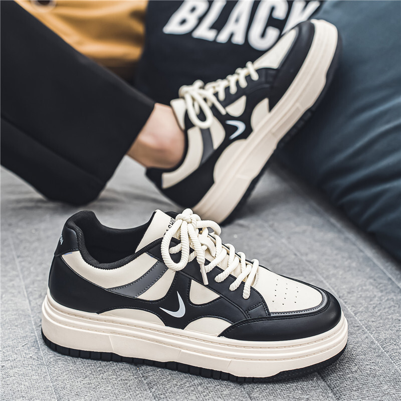 Male Designer Shoes High-quality Fashionable Versatile Student Sports And Leisure Board Shoes 2025 New Spring And Autumn White Couple Board Shoes