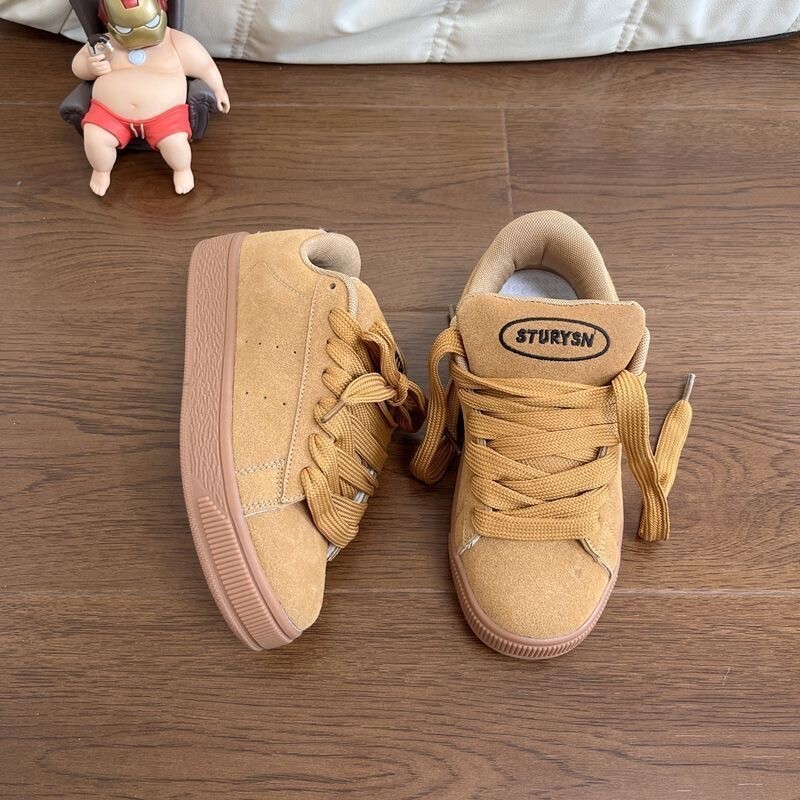 Couple Style Board Shoes 2025 Autumn/winter New Designer Shoes Student Casual Multifunctional Niche Bread Fashion Street Photography Men's Board 