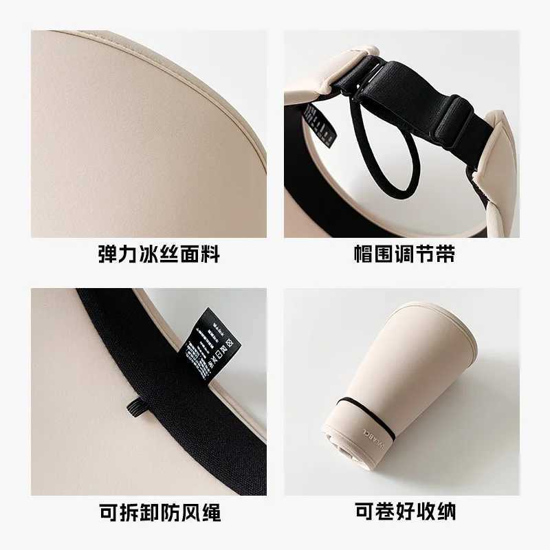 Summer Empty Top Str Hat For Women Bowknot Wide Brim Floppy Panama Hats Female La Visor C Outdoor Foldable Beach Sun CsXJ250304