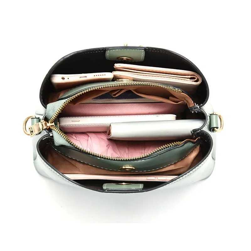 2024 Womens White Handbag New Design Butterfly tassel PU Leather Messenger Bag Womens Ten Font Womens Handbag Shoulder Bag Z250303