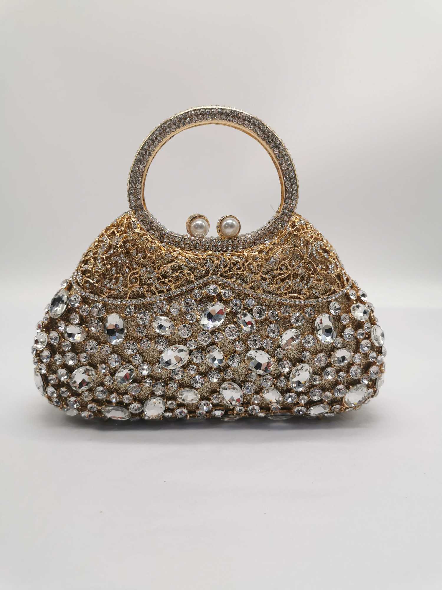 Red Box Bag Diamond Women Clutch Bag Crystal Party Handbag Ladies Banquet Purse Fashion Pochette Prom Evening bags Clutches Bag Z250303