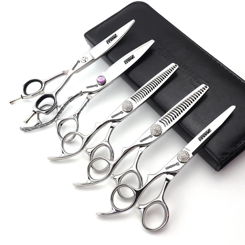 Left-handed home professional bangs tool for thinning hair cutting flat teeth cutting childrens hair scissors set. 250304