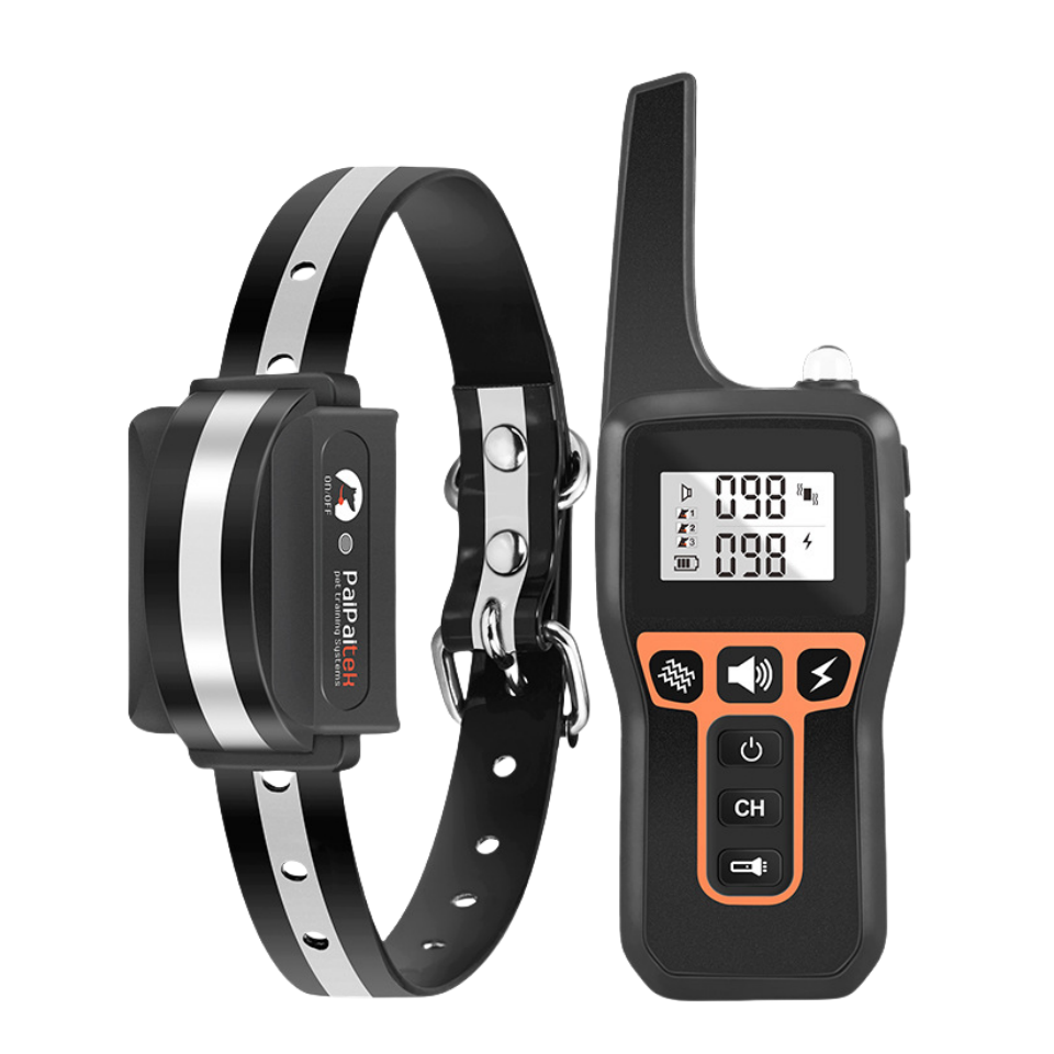Dog Bark Collar with 3300FT,IPX7 Waterproof Rechargeable Collar for Large Medium Small Dog,3 Safe Training Modes, Adjustable Electronic Dog Collar B45