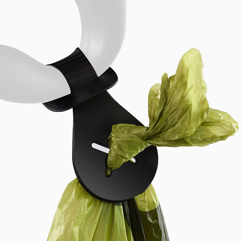 Waste Bag Dispenser for Dog Waste Carrier Pet Supply Accessories Dog Leash Dispenser Clean Tools Poop Bag Holder Hands Free