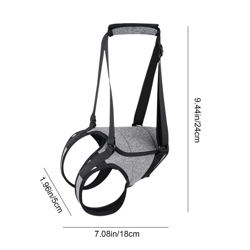 Dog Lift Harness for Large Dogs Soft Padded Adjustable Dog Back Leg Sling for Old Disabled Joint Injuries Pet Rear Leg Support