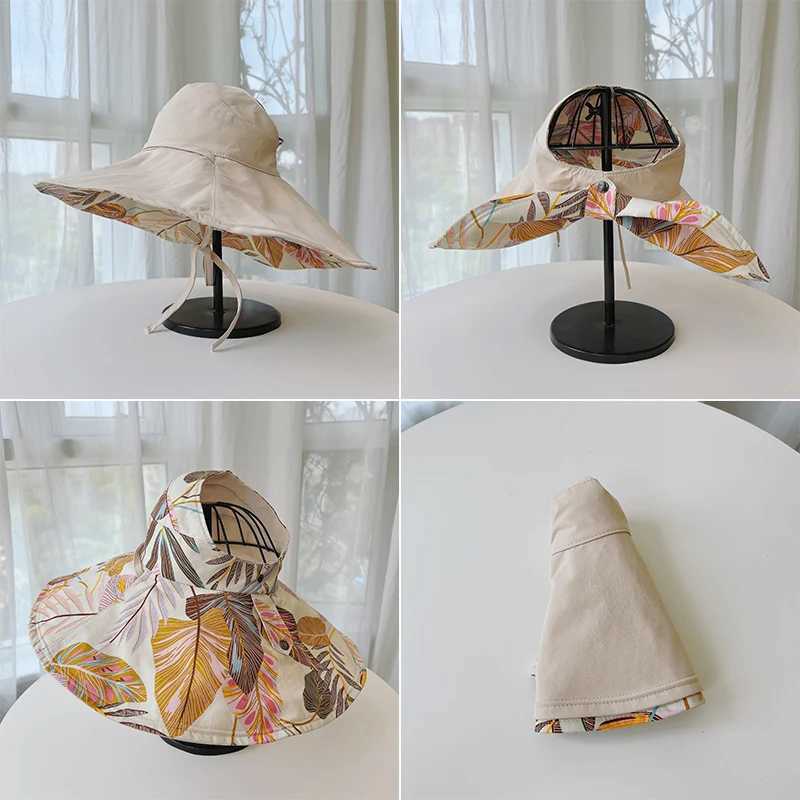 Women Wide Brim Sun Hats Metal Wired Edge Summer UV Protection Boho Hat for Beach Hiking Garden TravelXJ250304