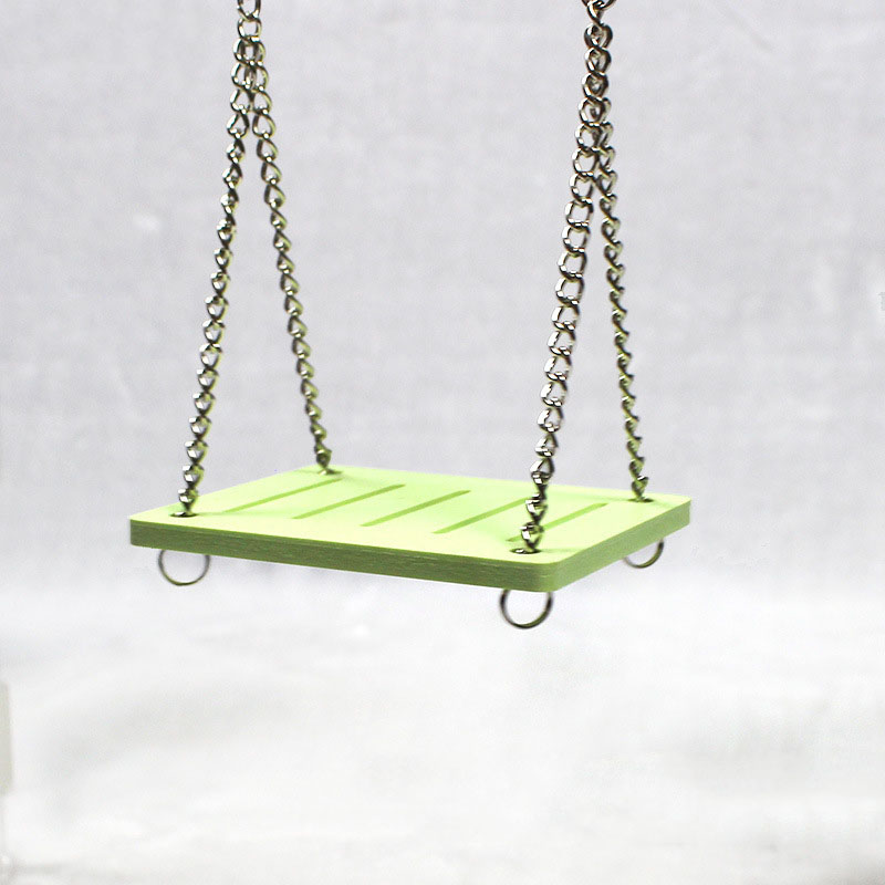 Cute Parrot Hamster Small Swing Shake Suspension Toy Hanging Bed Pet Products Entertainment Eexercise Toys