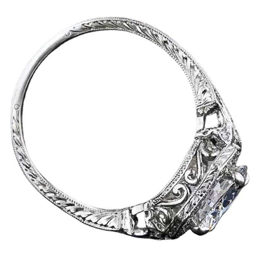 Couple Rings Eight Hearts and Eight Arrows Zircon Ring Popular Fashion Engagement Wedding Accessories r5027 H25303