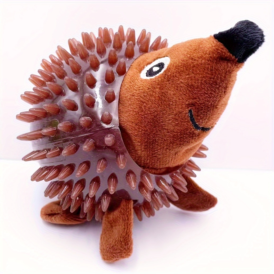 1pcs Pet Dog Spiny Ball Sound Resistant Bite Molars Floating Rubber Turtle Hedgehog Toy Supplies