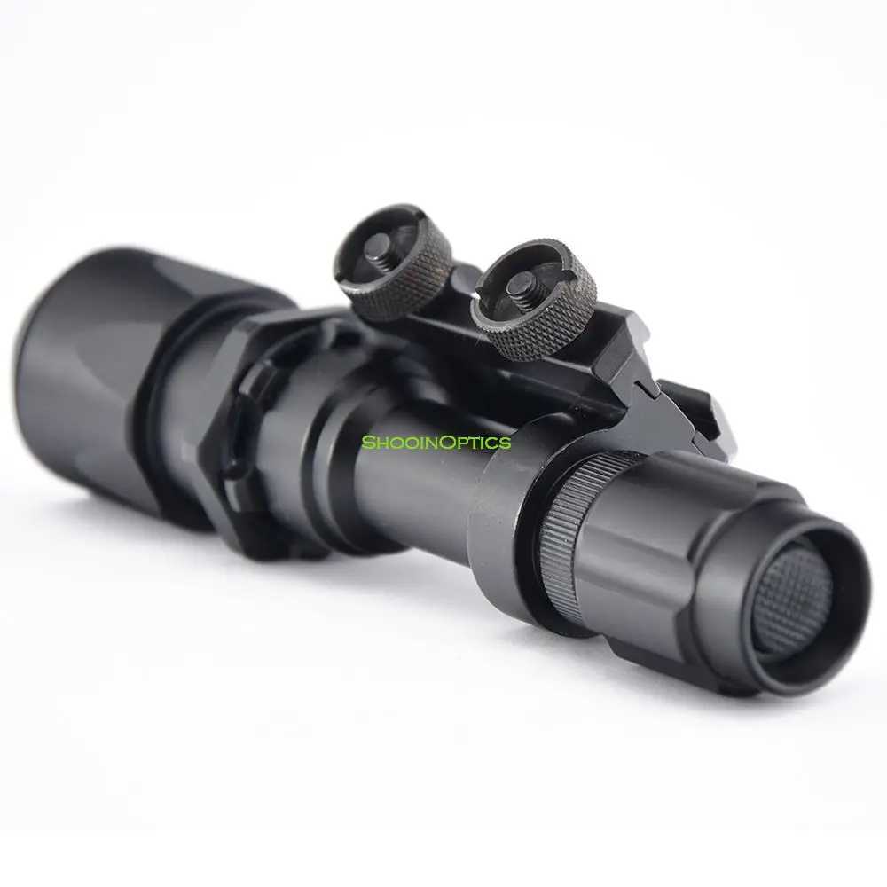 Tactical Gun Light Integrated 20mm Mount Base With Extension Cord SwitchXJ250303