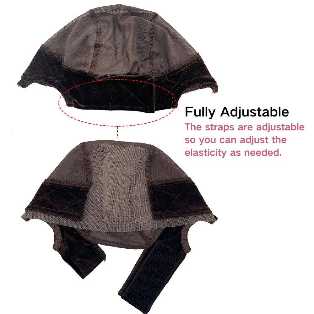 1pcs Lace Wig Grip Cap Women 4x5 Transparent Swiss Lace Front - Non-slip Adjustable Wig Gripper for Keeping Wigs In Place 250228