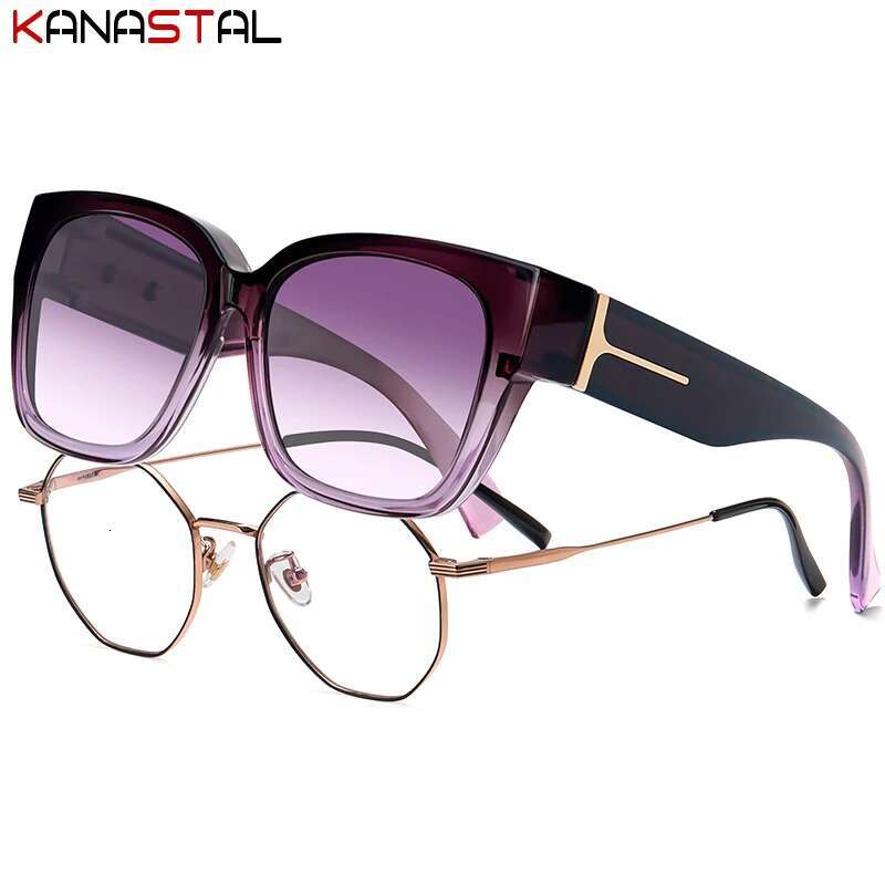 Women Polarized Sunglasses Men UV400 Night Vision Sun Glasses TR90 Big Eyeglasses Frame Driving Beach Anti Glare Shade Eyewear
