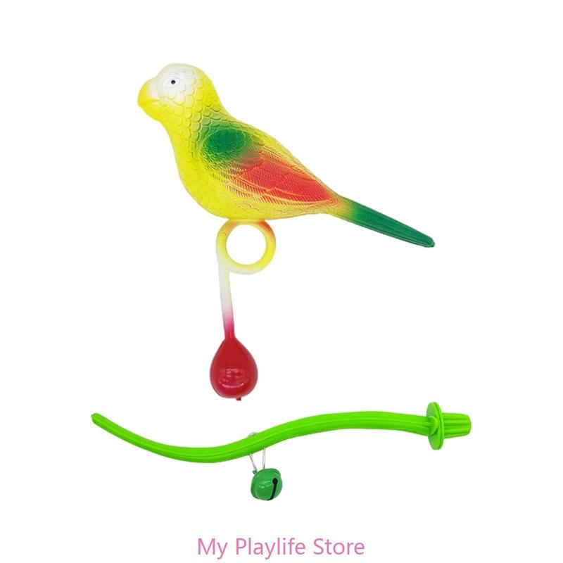 Bird Perch Stand for Parakeets Birdcage Stand Platform Cage Toy Parrot Perches Cage Accessories Small Birds Toy