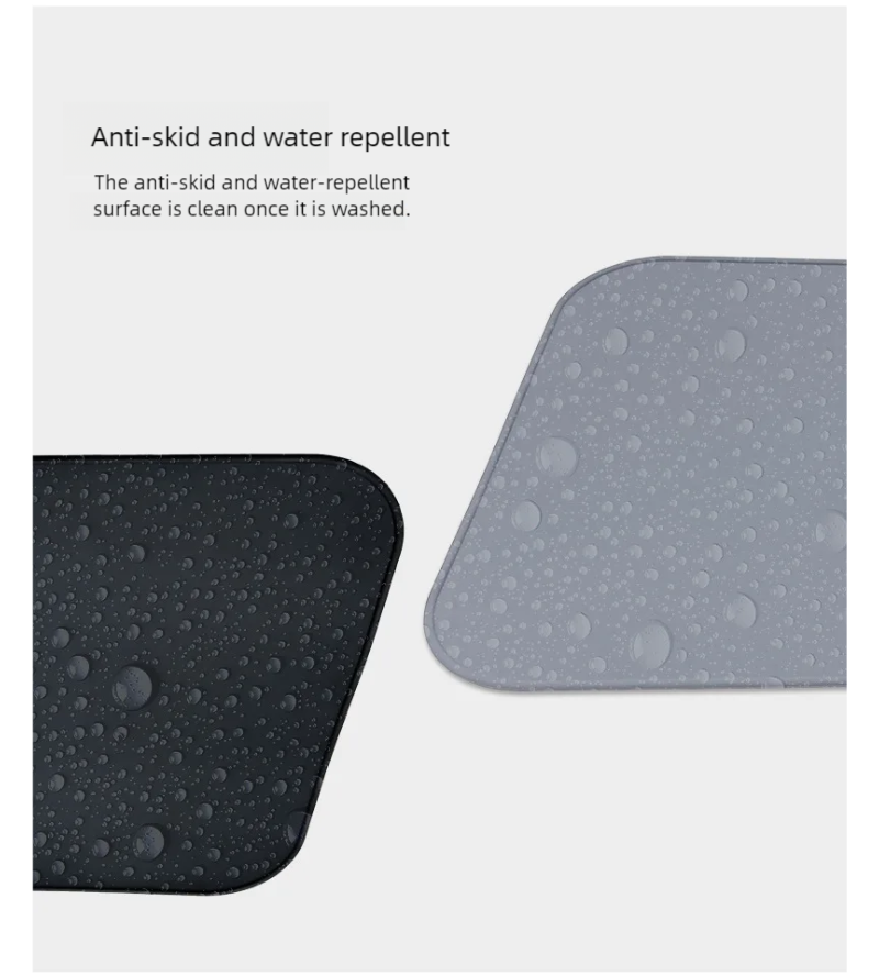 Pet Placemat Silicone Mat Licking Mat Slow Food Mat Silicone Waterproof Anti-slip Cat and Dog Mat Food Utensils Pet Supplies