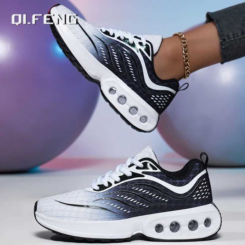 Spring and Autumn New Air cushio Wens Shoes Mesh Breathable and Lightweight Sneaker Fashionable Casual Running Footwear Z250304
