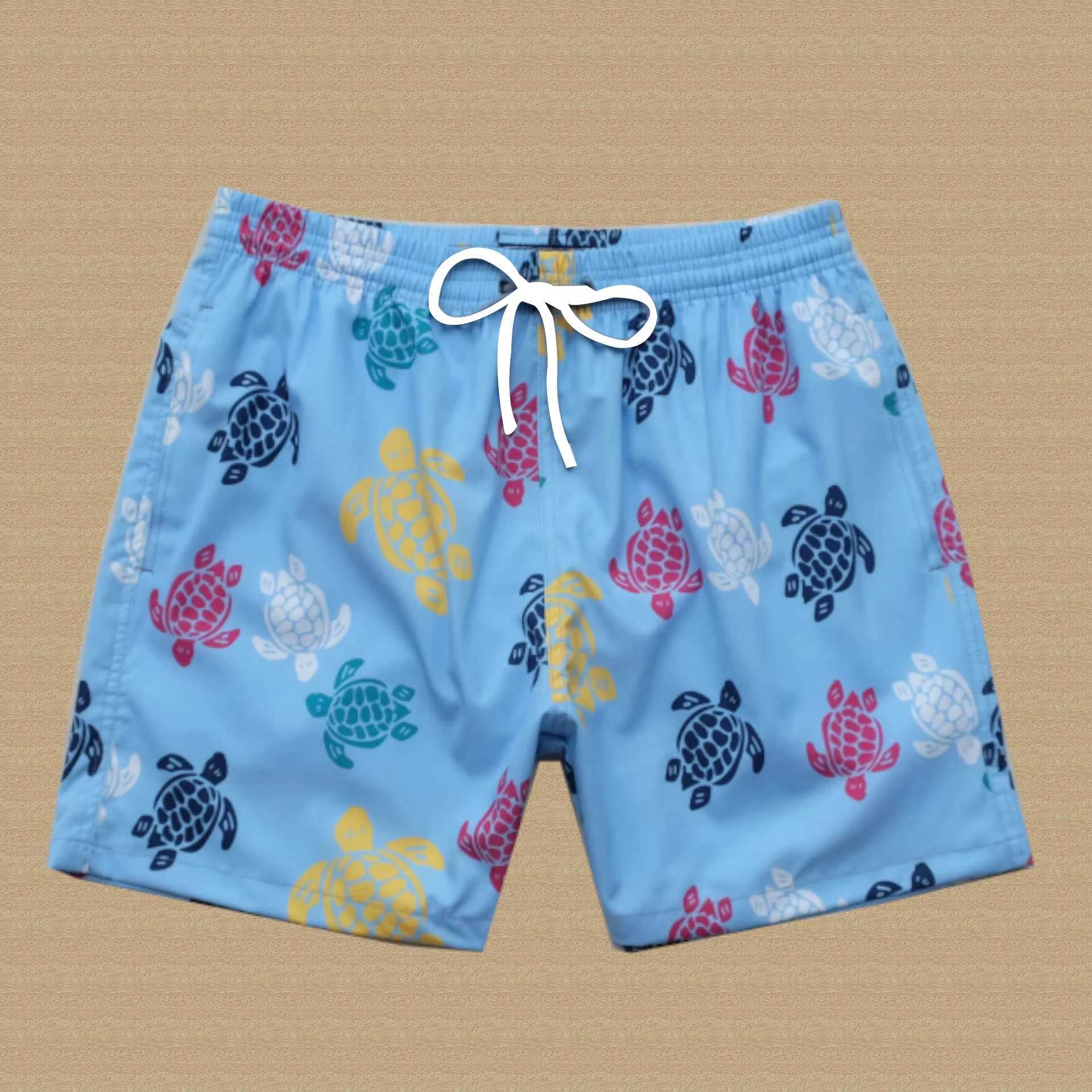 Summer Bermuda Masculina MenS Beach Surfing Sports Trunks Quick Drying Loose Wear Casual Shorts Sports Gym Shorts Board ShortsT250304