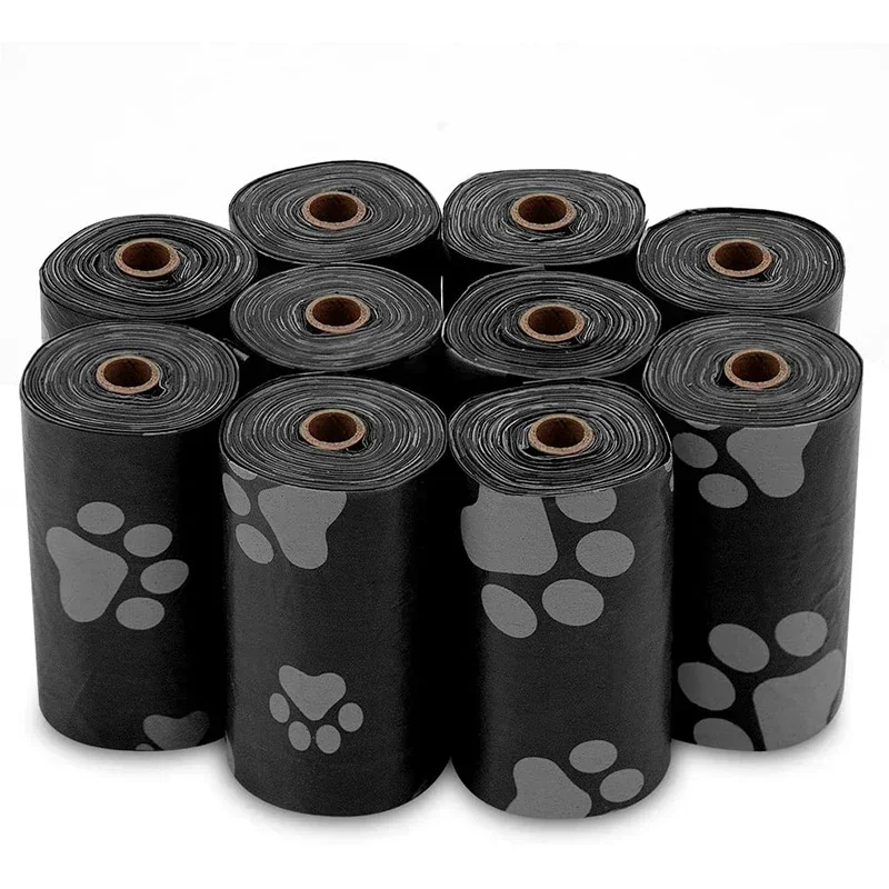 8 Rolls Dog Poop Bag Outdoor Cleaning Poop Bag Outdoor Clean Pets Supplies for Dog 15Bags/Roll Refill Garbage Bag Pet Supplies